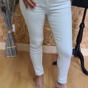 jeans blanc push up